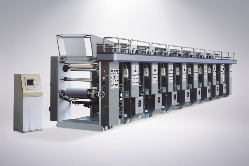 ASYQD-E型系列电脑中档组合式凹版印刷机